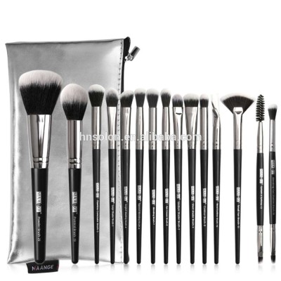 Professional Beauty Tool Cosmetic set 15 travel white makeup cleaner brush